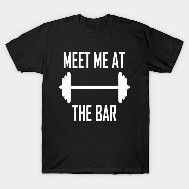 meet me at the bar T-Shirt by luckyboystudio